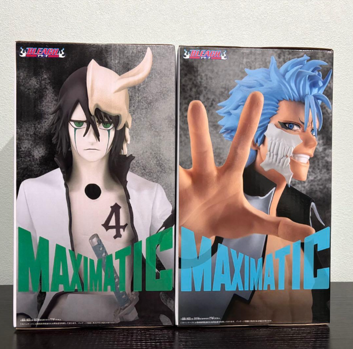 BLEACH MAXIMATIC Grimmjow Jaegerjaquez & Ulquiorra Cifer Figure