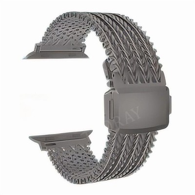 Magnetic Stainless Steel Strap For Apple Watch Ultra Series 10 9 7 6 5 4 SE Band