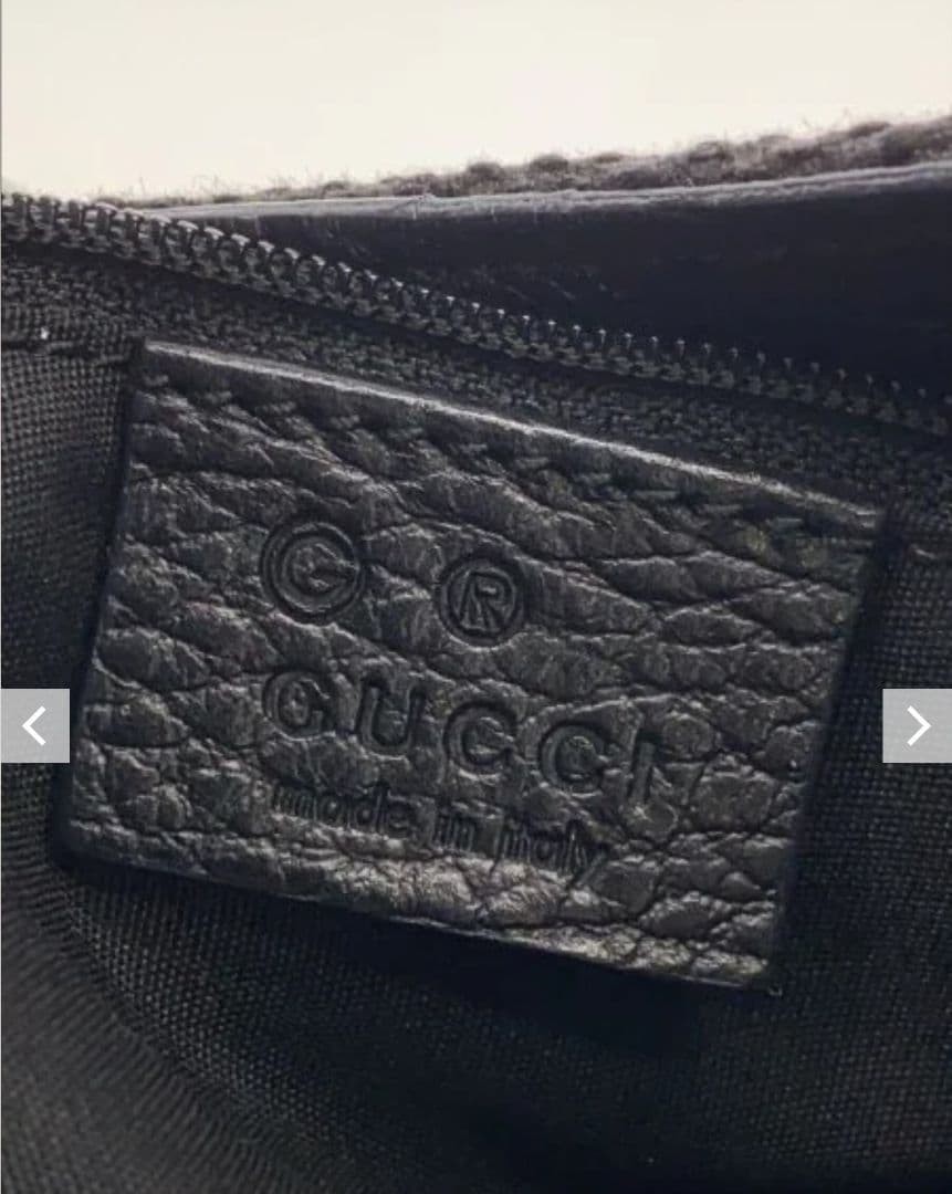 GUCCI Tote Bag Leather Women Excellent Condition Authentic thumbnail 3