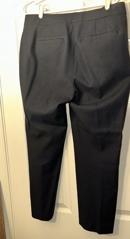 Pantalón de vestir de lujo Ann Taylor Kate azul marino - Mujer talla 10 Foto 4 de 4