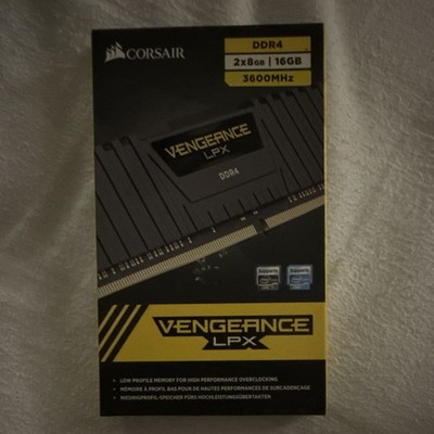 Corsair Vengeance LPX 16GB (2x8GB) DDR4-3600 DIMM 288-Pin RAM Kit