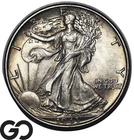 1943 Walking Liberty Half Dollar 50C Silver Coin BU Nice Luster