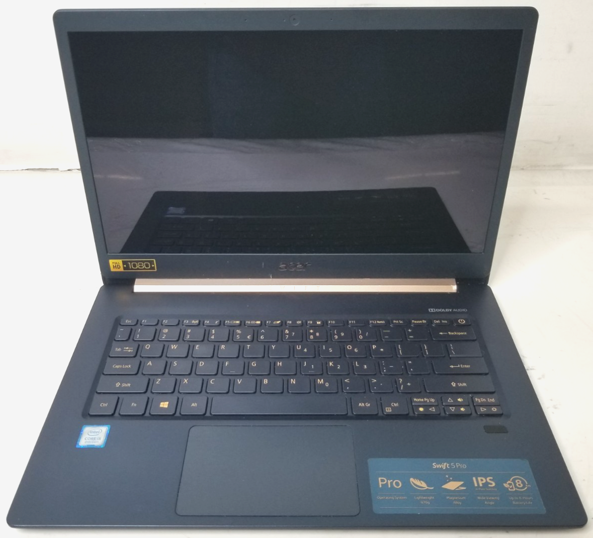 Acer Swift SF514-52TP i5-8250U 1.6GHz 8GB No OS SSD Battery-image