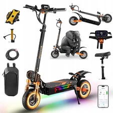 6000W Dual Motor Electric Scooter 52V 33AH 70km/h 10" Foldable Off-Road EScooter