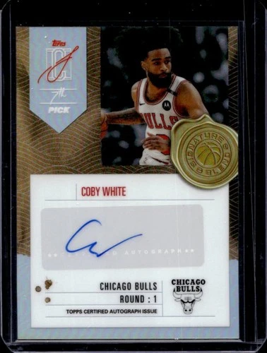 2025 Topps Signature Coby White Base (RAW)