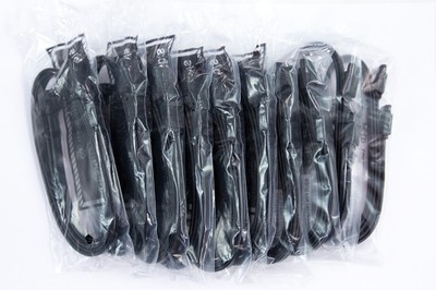 10x SATA 0,5m Kabel | SATA III 6 GB/s (5x gerade, 5x eins. gewinkelt, schwarz)