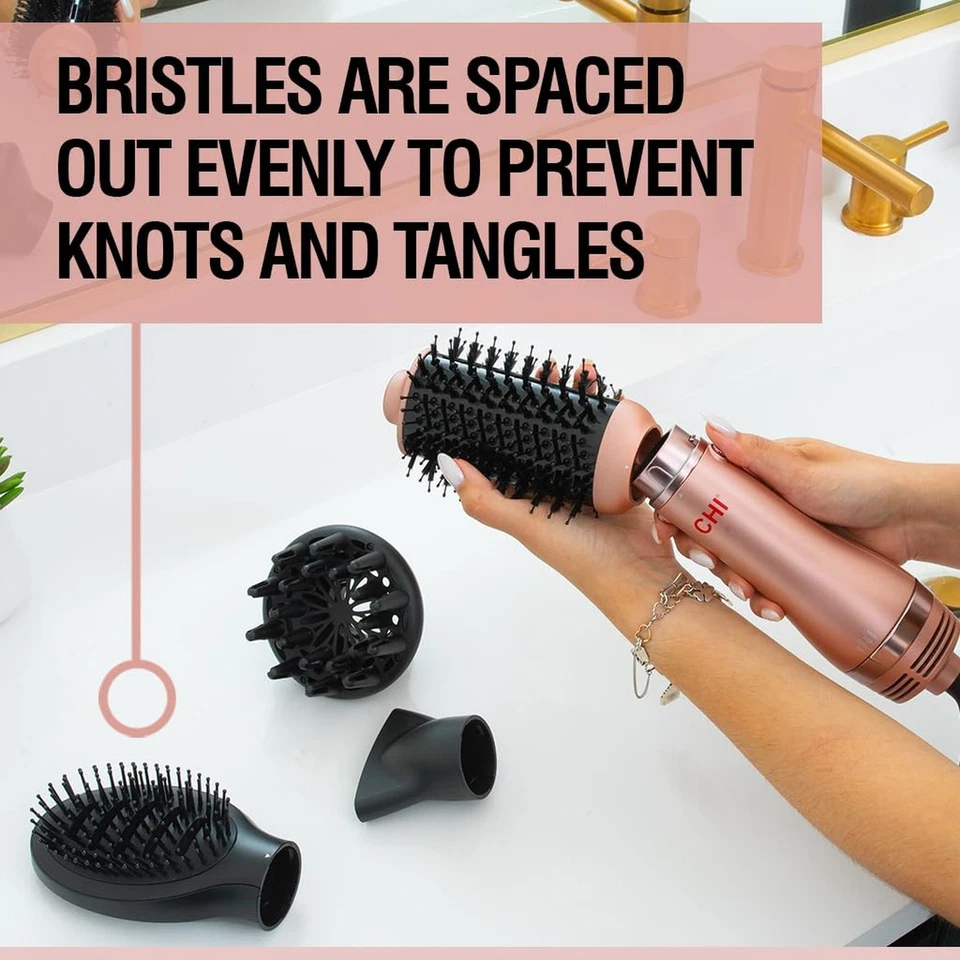 CHI Volumizer 4-in-1 Blowout Brush, Hair Dryer for Smooth, Silky & Shiny Hair... - Image 3 of 4