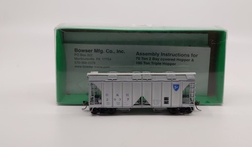 Tolva cubierta bahía Bowser 55845 escala HO D&H 70 toneladas # 2937 | Zustand: New