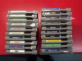 LOT OF 20 NINTENDO NES GAMES CLEANED TESTED AND WORKING