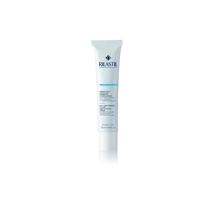 Rilastil Progression Crema Viso Antirughe Riempitiva Rimpolpante 40ml - Immagine 2