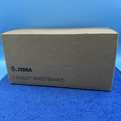 Bracelet direct Zebra 10006995K Z-Band 1"x11" boîtier de 1200 bracelets - Photo 2/2