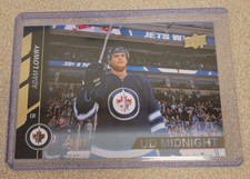 ADAM LOWRY 2015-16 UPPER DECK HOCKEY UD MIDNIGHT EXCLUSIVES PARALLEL SP/25 #448