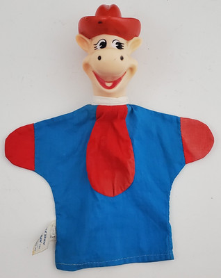 Super Rare Vintage hand puppet QUICK DRAW MCGRAW 1962 Knickerbocker