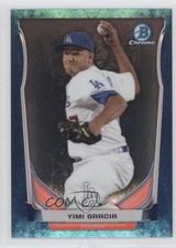 2014 Bowman Chrome Prospects Bubbles Refractor 29/99 Yimi Garcia #BCP43 0f6