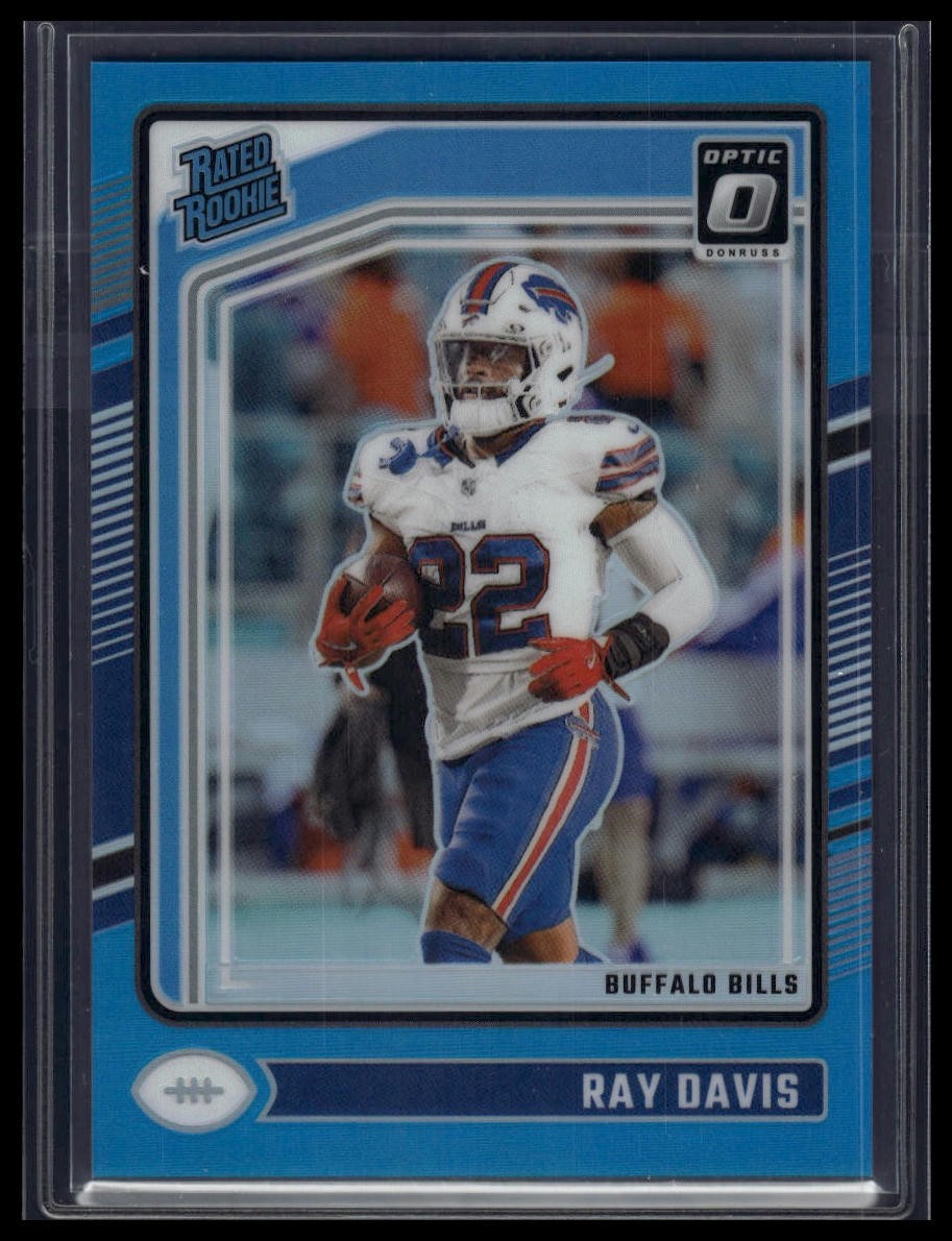 2024 Donruss Optic #283 Ray Davis Aqua #/299