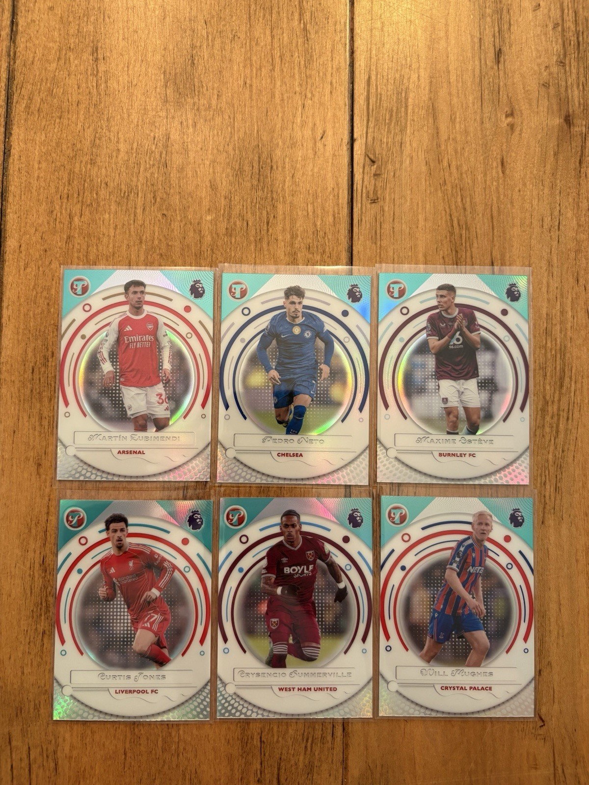 54 Card Lot Topps Pristine Premier League Lot Kane, Salah, Saka, Gold, Numbered view 3