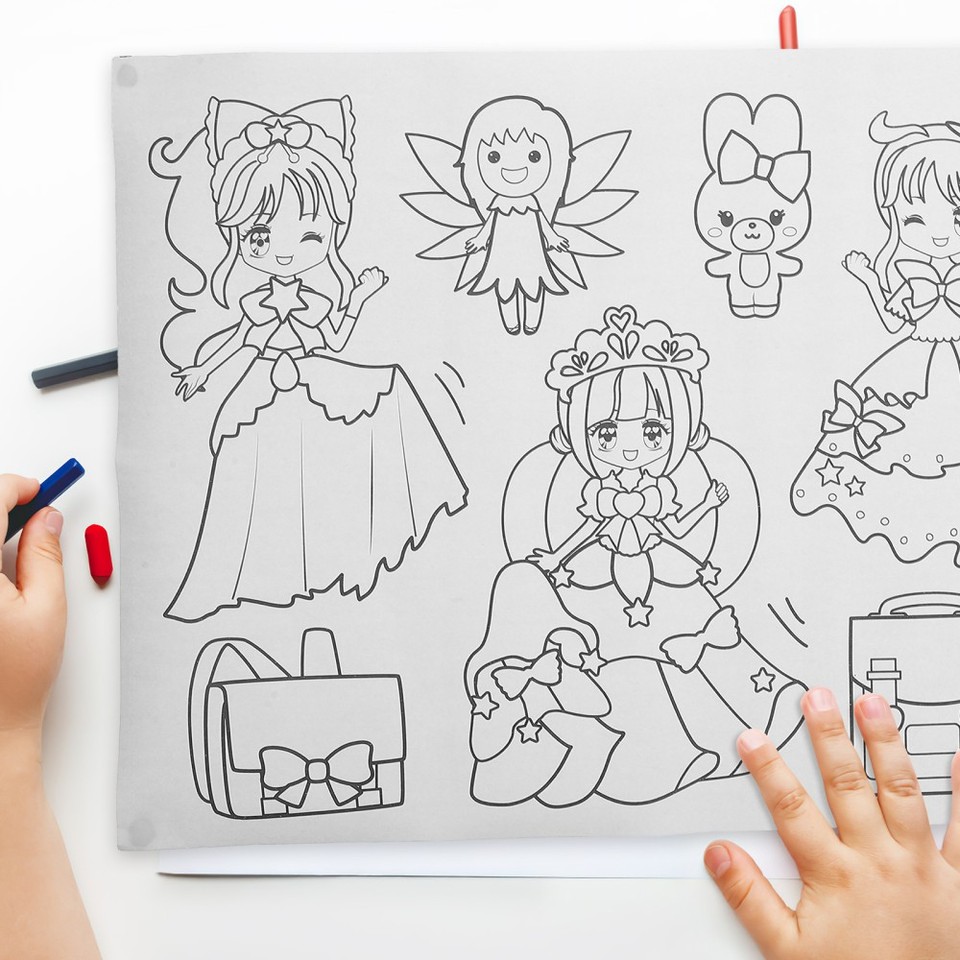 5 Rolls of Children Drawing Roll Kids Painting Paper Kids Painting ...