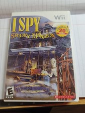 I Spy Spooky Mansion (Nintendo Wii, 2010) Complete W/ Manual- Tested