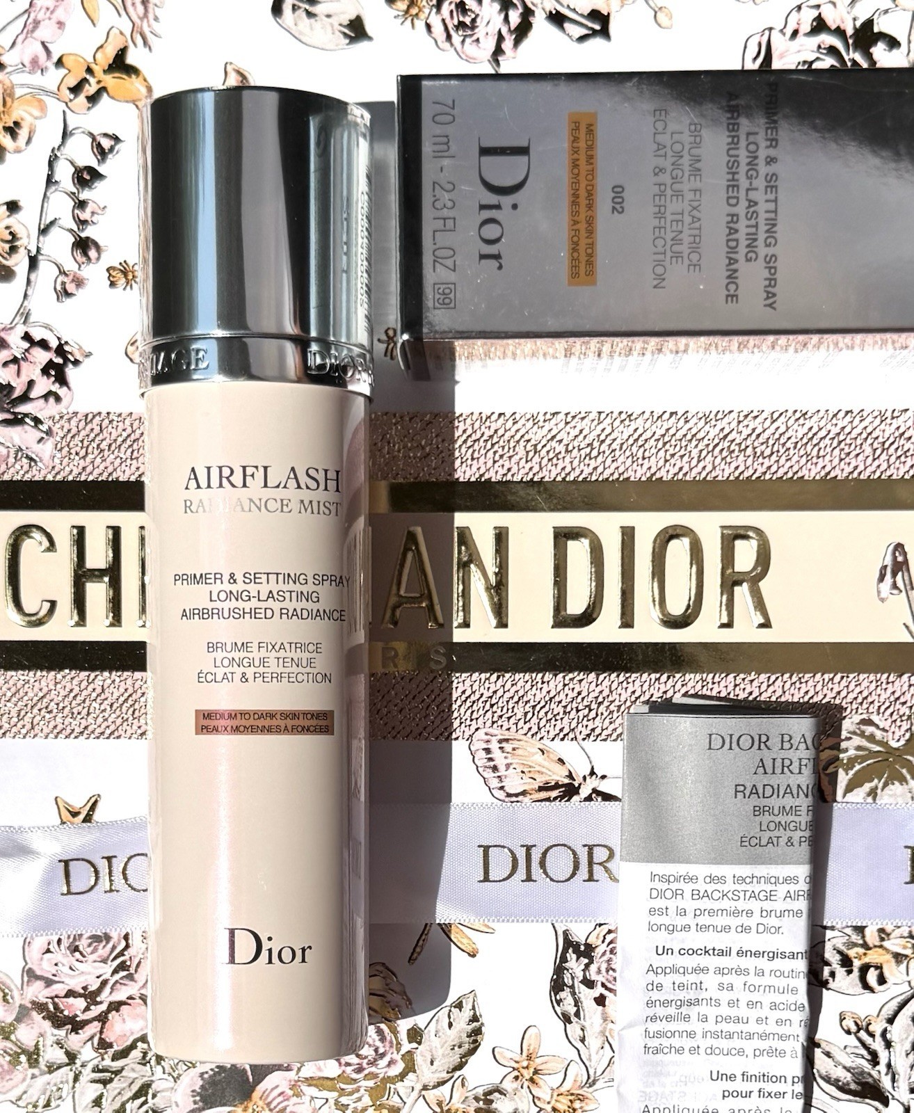 Dior Backstage Airflash Radiance Mist Primer and Setting Spray 70ml Shade 002-image