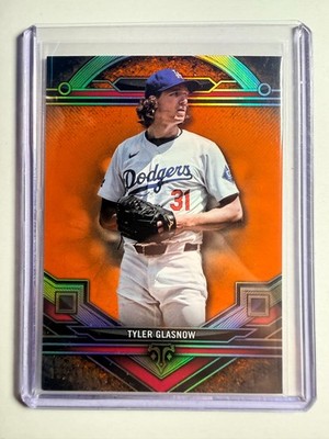 2024 Topps Triple Threads - Tyler Glasnow #140 Amber /199 Los Angeles Dodgers