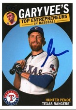 Gary Vaynerchuk Vee Signed 2019 Topps Entrepreneurs Autographed w/ Hunter Pence