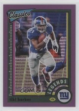 2022 Classics Timeless Tributes Premium Edition Purple 35/35 Tiki Barber 6er
