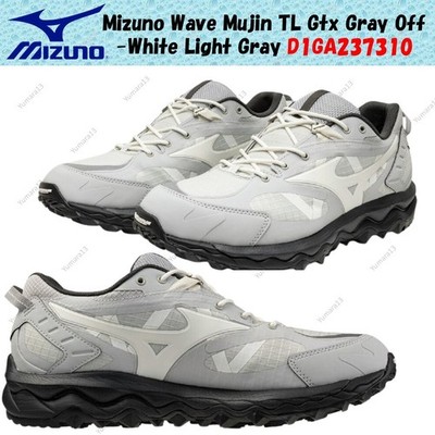Mizuno Wave Mujin TL Gtx Gray Off-White Light Gray D1GA237310 Men's Size