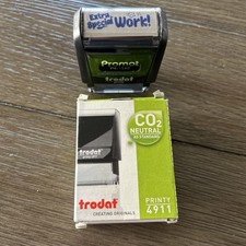 Promot Extra Special Work Self Inking Rubber Stamp - Refillable Business...