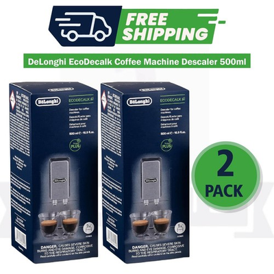 #ad #ad DeLonghi EcoDeCalk Natural Descaler for Coffee Machines 16.90 oz PACK OF 2 $40.49
