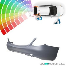 Lackiert Stoßstange hinten passt für Mercedes C-Klasse W205 ab 03/2014