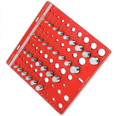 34 Nut And Bolt Thread Checker Standard Sizein And Thread Identifier SET