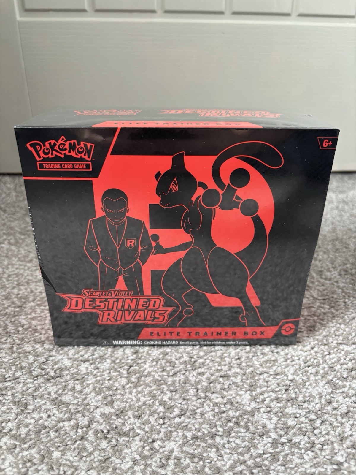 Pokemon TCG - Destined Rivals ETB - Plastic Torn Ding Discount - See Pics!