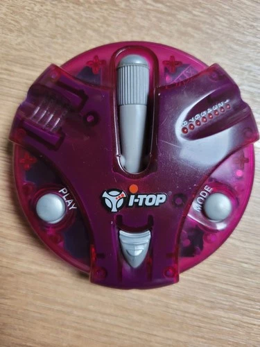 I-Top Spin To Win 4 Cool Games Electronic Handheld Toy - New Batteries 100% OK