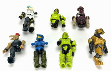 Lote de 7 mini figuras Mega Construx Halo Bloks Infinite Hunter MOTU