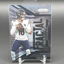 2025 Panini Prizm Fractal Caleb Williams #4 Chicago Bears Football Card