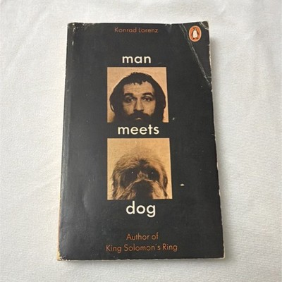 Man Meets Dog by Konrad Lorenz Paperback Penguin Books 1975 Animal Behavior