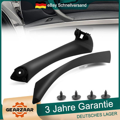 Schwarz Türgriff Innengriff Rechts Set für BMW 3er E90 E91 Limo Sedan DE