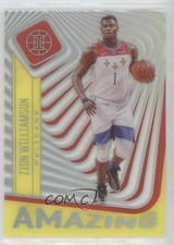 2020-21 Panini Illusions Amazing Asia Red & Yellow Zion Williamson #16 jg3