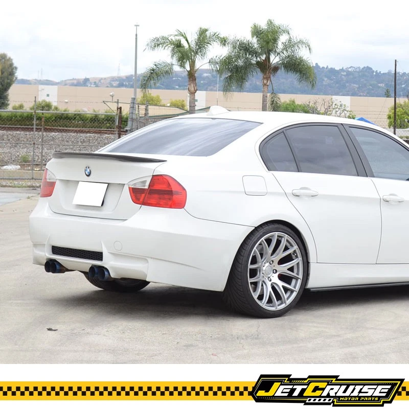 Fits 06-11 BMW E90 3 Series M3 Style Rear Bumper Cover Dual Twin Muffler Outlets - Изображение 3 из 4