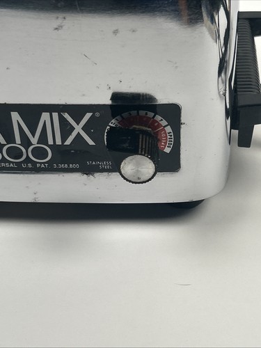 Vintage Stainless Vita Mix 3600 Plus Blender Model 479043 Tested & Working - Picture 3 of 11