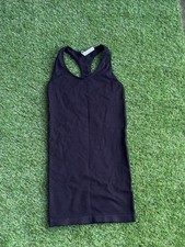 Fashion Nova Essential Seamless Racerback Tank Top Mini Dress Black