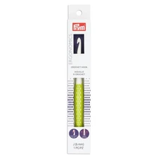 Prym Size J Crochet Hook 6mm Super Smooth Handle Lightweight Comfort Grip
