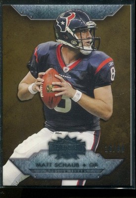 2012 Topps Triple Threads Gold #66 Matt Schaub Card /99