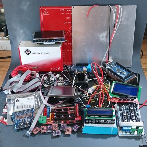 Lotto Materiale Elettronica Stampante 3D Arduino Fai da Te x Maker
