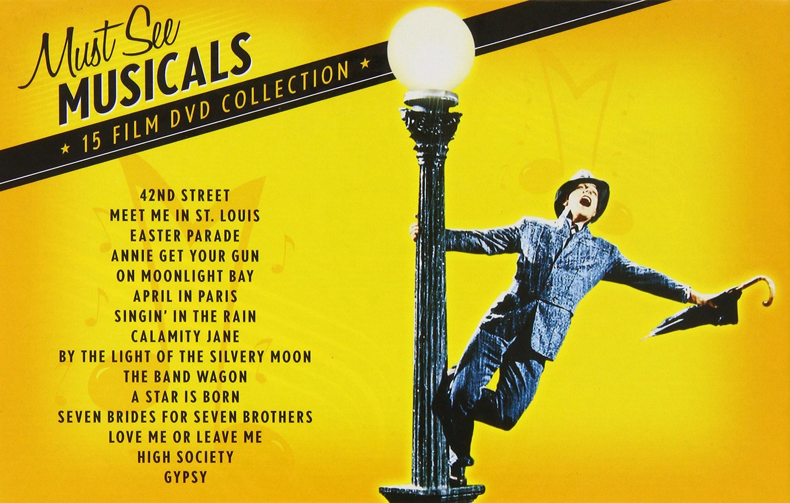 Must See 15 Musicals Collection DVD Box Set Judy Garland, Gene Kelly