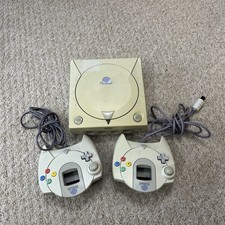 Sega Dreamcast Console & 2 Controllers Untested