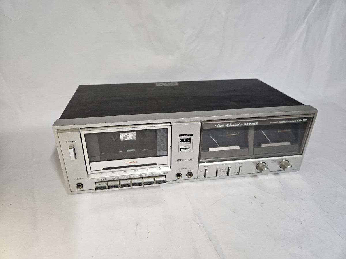 ■■FISHIER CR-110 カセットデッキ Vintage Studio Standard by Fisher CR-110 Stereo Cassette Deck