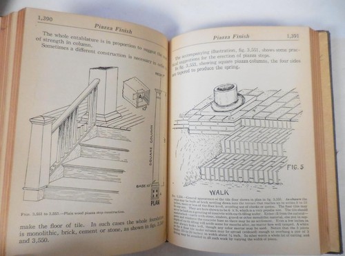 Audel's Vintage Carpenters and Builders Guide Vol 2/3/4 - Great Illustrations! - Bild 11 von 11