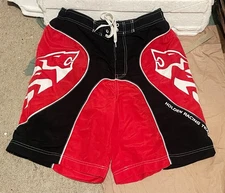 Holden Racing Team Board Shorts Mens VINTAGE 2003 OFFICIAL HRT RARE - LARGE 30”