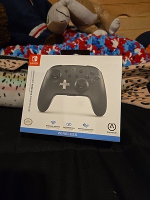 PowerA - Enhanced Wireless Controller Nintendo Switch - Black USB-C Rechargeable